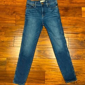 MADEWELL 10” High Rise Skinny Jeans